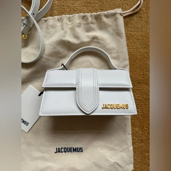 NWT Jacquemus Le Bambino Leather Top-Handle Bag - Picture 6 of 11